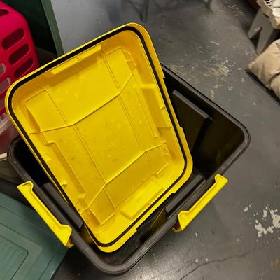 MISC. Tubs and Totes All Plastic. 