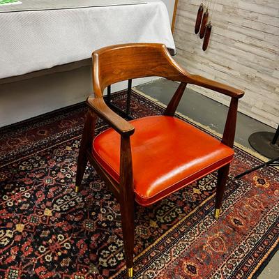 Mid Century Walnut Arm Chair