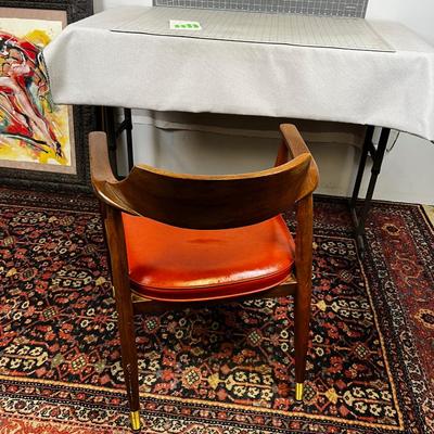 Mid Century Walnut Arm Chair