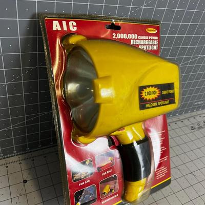 NEW 2 Million Candle Power Rechargeable Spot Light 12 Volt 