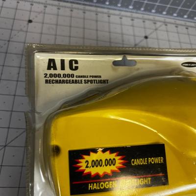 NEW 2 Million Candle Power Rechargeable Spot Light 12 Volt 