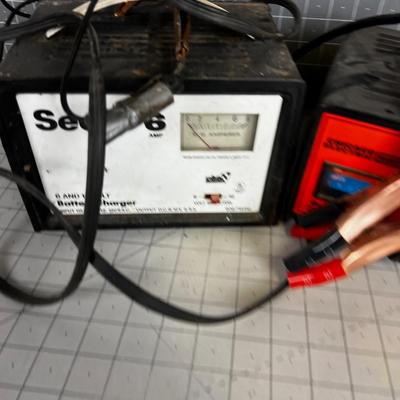 2 Battery Chargers 6 & 12 Volt