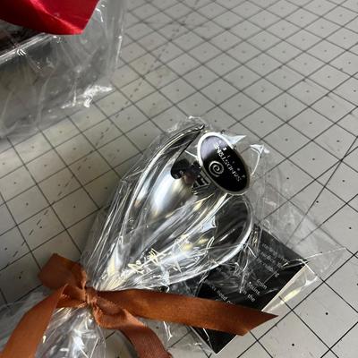 Sandstones PEWTER Salad Bowl with Serving. NEW 
