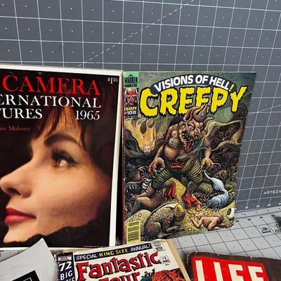 VINTAGE OLD Magazines & Comics