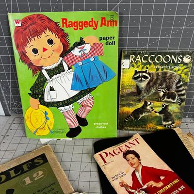 Ephemera: Books and Paper Dolls VINTAGE!