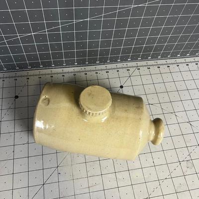 Antique STONEWARE Water Bottle 