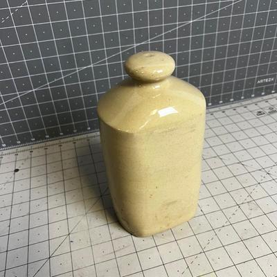 Antique STONEWARE Water Bottle 