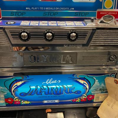 COLLECTIBLE Slot Machine 3 BLUE Marine