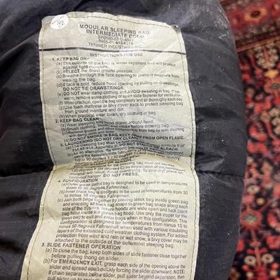 Military Sleeping Bag with Stuff Sack