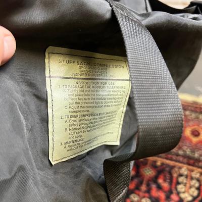 Military Sleeping Bag with Stuff Sack