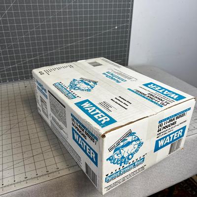 Emergency Pouches of Purified Water 