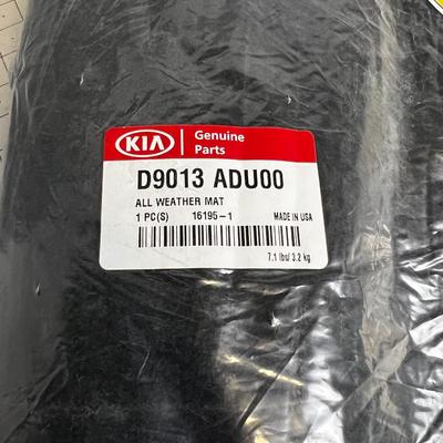 FULL set of KIA Floor Matts, Front & rear BLACK
