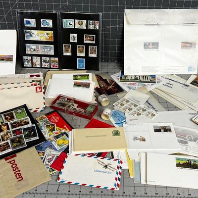 STAMPS, STAMPS and MORE STAMPS, plus Foreign and Postcard