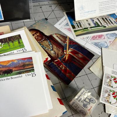 STAMPS, STAMPS and MORE STAMPS, plus Foreign and Postcard