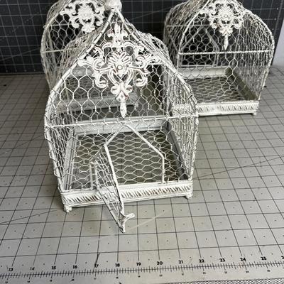 Chicken Wire and Bird Cages (3) 