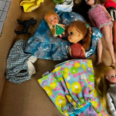 6" Barbies with Dolls, VINTAGE 