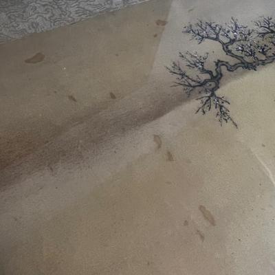 Larger Antique Asian Painting on RICE PAPER 