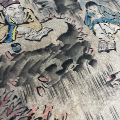 Antique Asian Painting 