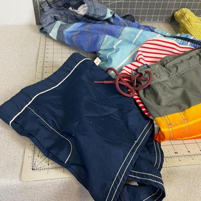 Group of Swim Trunks; Board Shorts and Collectible Jantzen Trunks