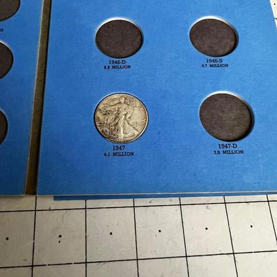(6) 90% Standing Liberty Half Dollars 