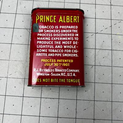 PRINCE ALBERT in a Can, TIN