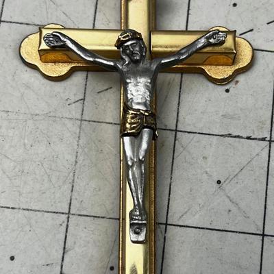 Gold and Silver Crucifix 
