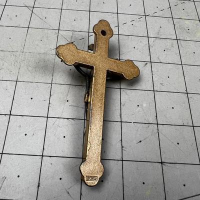 Gold and Silver Crucifix 