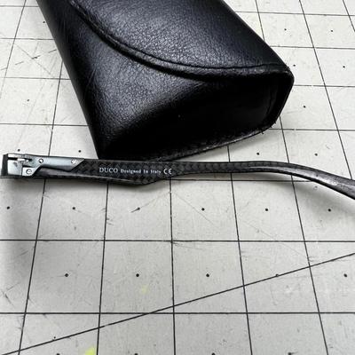 DUCO Sunglasses with Case, Collectible