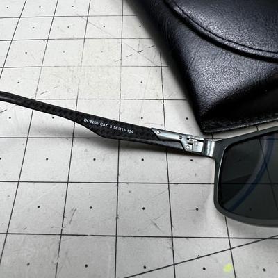 DUCO Sunglasses with Case, Collectible