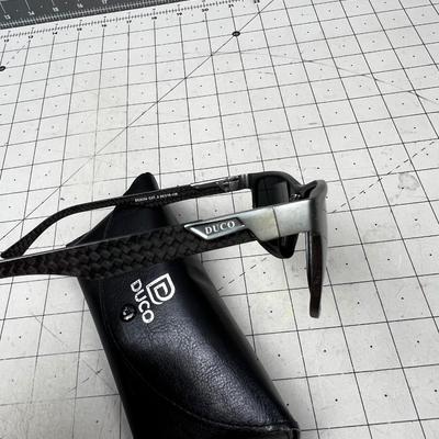 DUCO Sunglasses with Case, Collectible