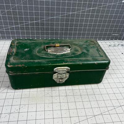 Green Tackle Box with Tackle