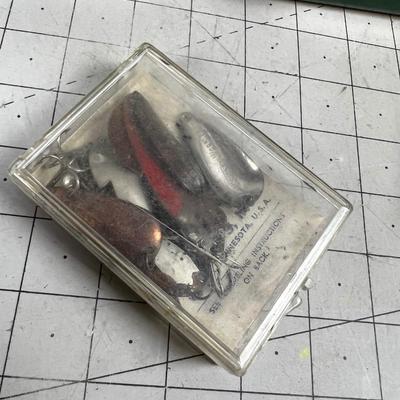 Green Tackle Box with Tackle