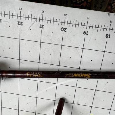 VINTAGE SNOW Graphite Fly Rod