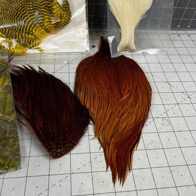 Great Pile of Lovely Pretty Feathers for Fly Making