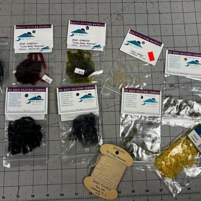 Latex Body Material, Feather puffs