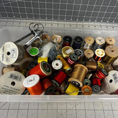 Tub of Fly Tying Thread 
