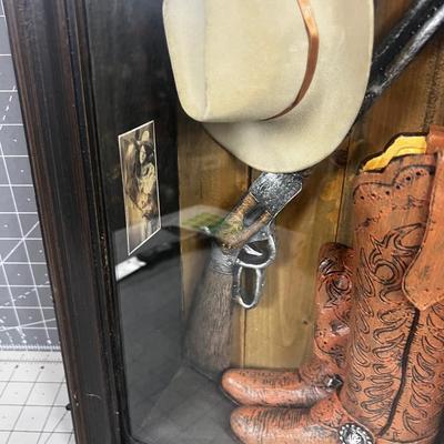 Western Themed Shadow Box 