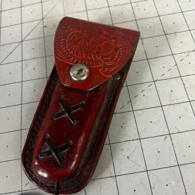 Case Folding Knife with Sheath