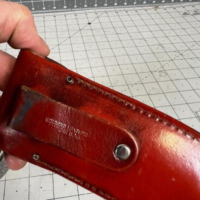 Case Folding Knife with Sheath