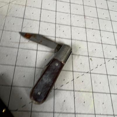 3 Vintage Folding Knives 