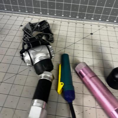 Mixed Lot of Flashlights and Headlamps