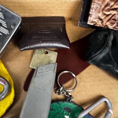 Junk Drawer Clean Out: Keys, Belt Buckle, Pad Lock etc.