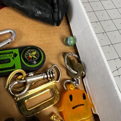 Junk Drawer Clean Out: Keys, Belt Buckle, Pad Lock etc.