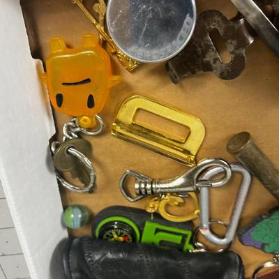 Junk Drawer Clean Out: Keys, Belt Buckle, Pad Lock etc.