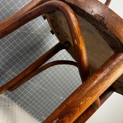 One Antique Bentwood Chair