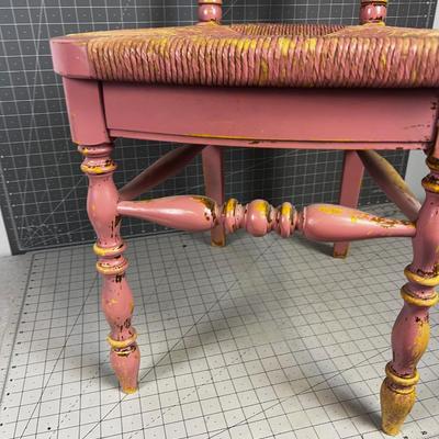 Rustic Pink Chair, UNIQUE