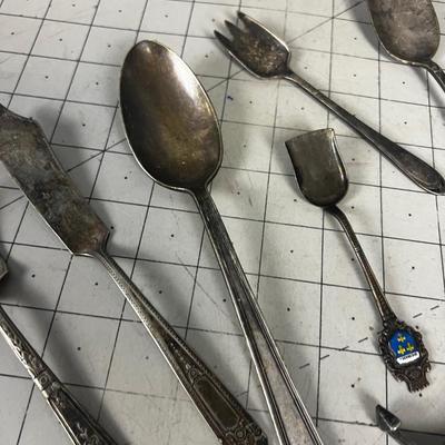 Lot of Antique Silverware 