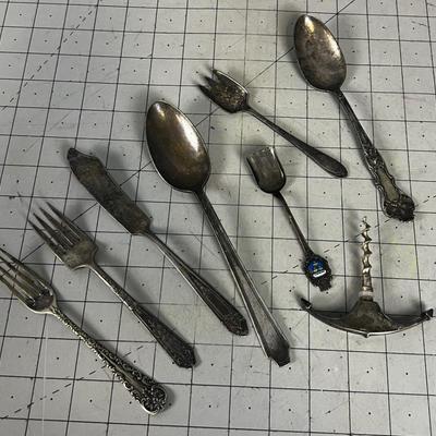 Lot of Antique Silverware 