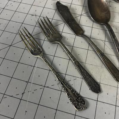 Lot of Antique Silverware 