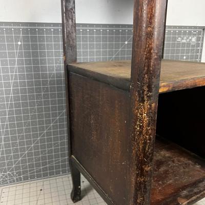 Antique Mahogany Stand